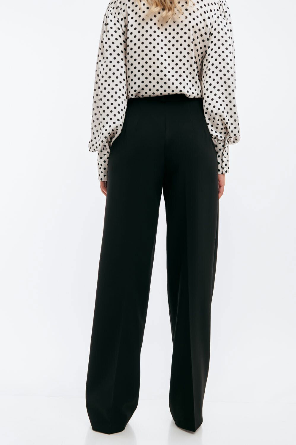 Freestyle Damen Stoffhose mit weitem Bein, Marlenehose, elegante Wide Leg Pants, bequeme und stilvolle Damenhose.