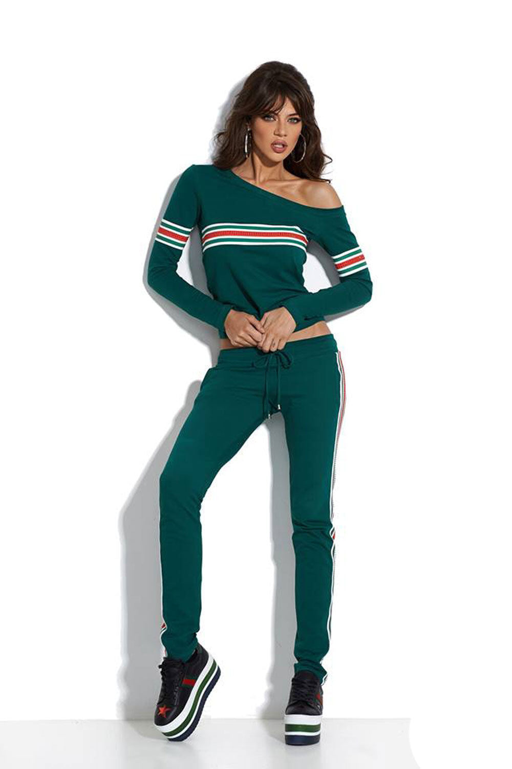 Damen 2-teiliger Mexton Pullover und Jogginghose, bequemer Hausanzug in XS, casual und komfortabel für Zuhause.
