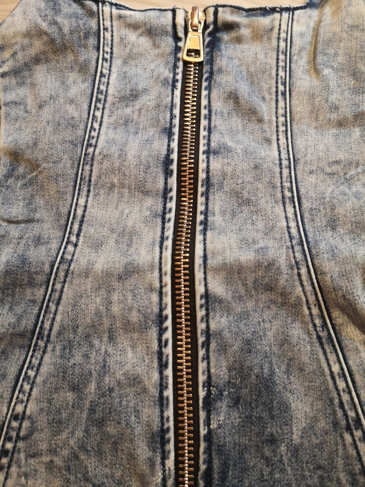 Mexton Damen Jeansgürtel, Taillengürtel und Korsettgürtel aus Denim, modisches Jeanstop in Größe S, stilvoll und vielseitig.