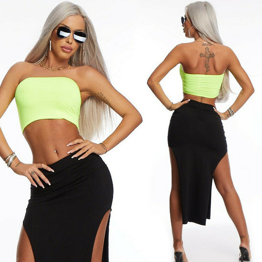 Mexton Damen Midirock mit Mini-Design, leichter Strandrock in Größe M, aus lockerer, sommerlicher Baumwolle.