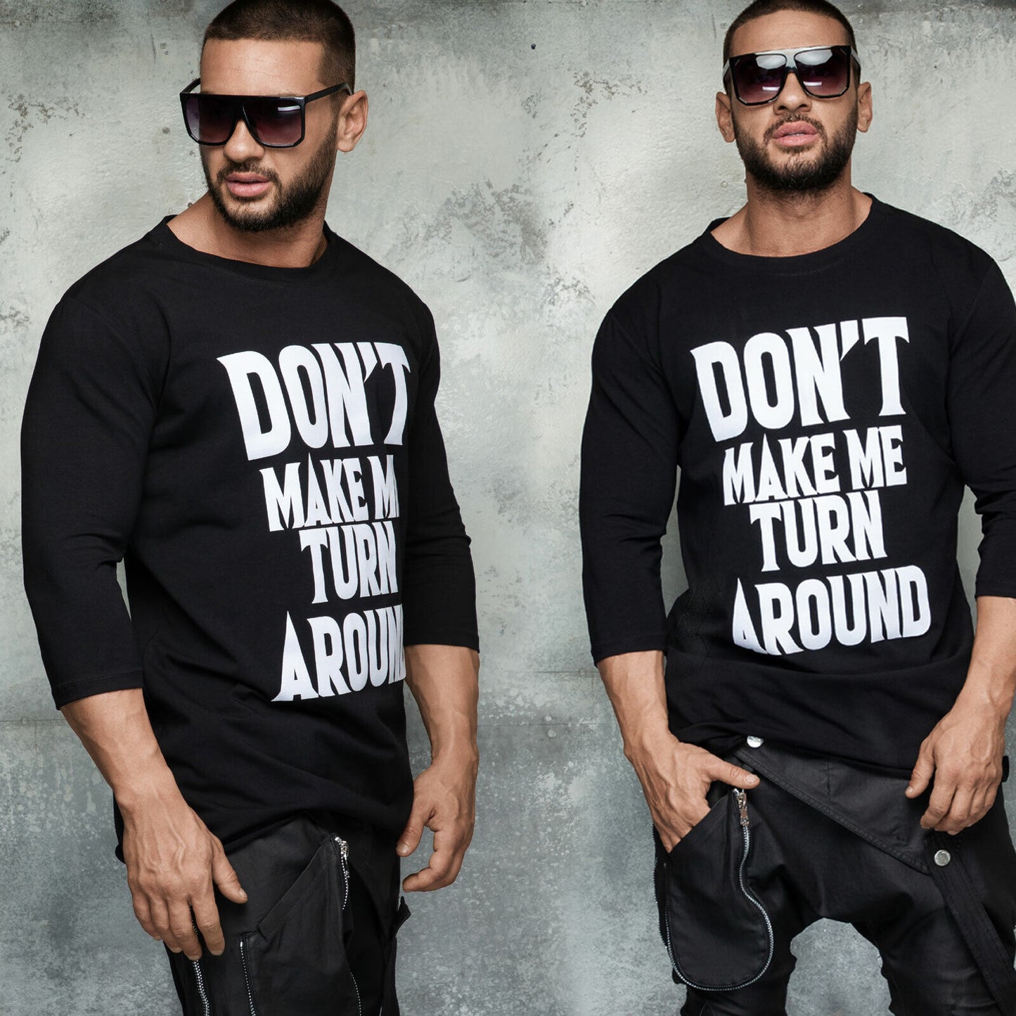 Herren Oversize Longsleeve T-Shirt von mexton men, dunkelblau, weiches Baumwollmaterial, lässiger Schnitt, lange Ärmel, schlichtes Design