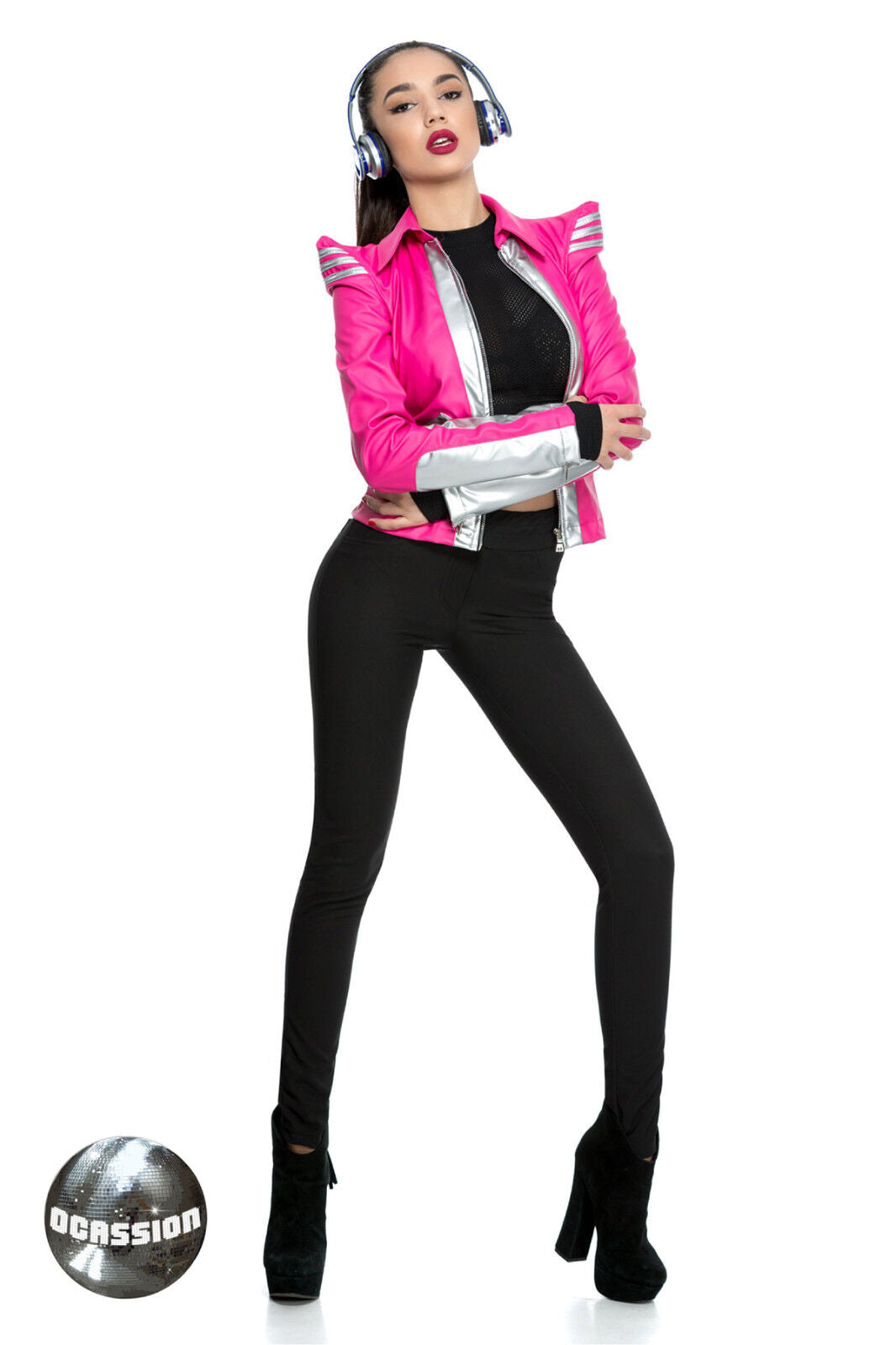 Schwarze Damen Stoffhose Treggings von ocassion in XS bis M, eng anliegend, bequem und stilvoll für jeden Anlass.
